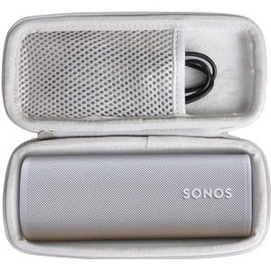 Khanka Vervangende harde reishoes voor Sonos Roam Bluetooth Speaker / Roam SL, grijs, achterkant