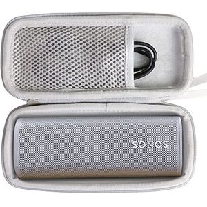 Khanka Vervangende harde reishoes voor Sonos Roam Bluetooth Speaker / Roam SL, grijs, achterkant