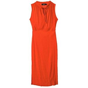 Desigual Casual jurk dames, oranje, XL, Oranje