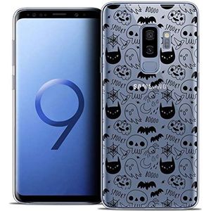 Caseink Beschermhoes voor Samsung Galaxy S9 + / S9 Plus (6,2 inch), kristalgel, HD-collectie, Halloween-design, zacht, ultradun, bedrukt in Frankrijk