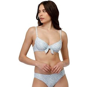 LOVABLE Beugelbeha Printed Knitted Micro Bikini tweedelige dames (1 stuk), Print blauwe dieren