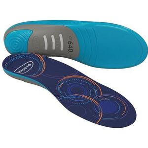 Dr. Scholl's Semelles orthopédiques pour fasciite plantaire pour homme et femme - Soutien de la voûte plantaire - Semelles orthopédiques pour pieds plats - Semelles intérieures pour chaussures -