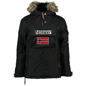 Geographical Norway Boomerang parka voor heren, zwart.