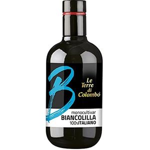 Le Terre di Colombo 100% Italiaanse extra vierge olijfolie - Monocultivar Biancolilla - 500 ml