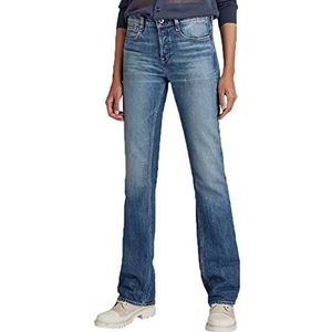 G-STAR RAW Bootcut Noxer Jeans voor dames, Washed Blue D21437-B767-D123