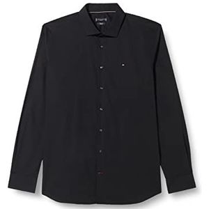 Tommy Hilfiger Slim Fit Overhemd Black