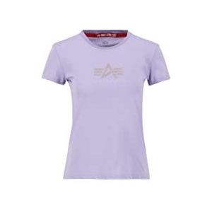 ALPHA INDUSTRIES Crystal T Wmn T-shirt pour femme, 664-Violet pâle, S
