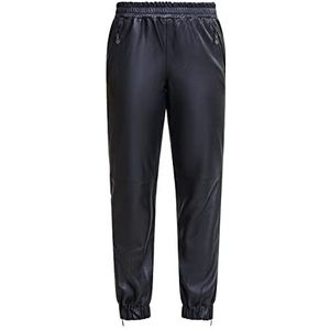 DreiMaster Pantalon en cuir pour femme 37126223, Noir, S