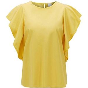 BOSS ciguida blouse dames, Geel (Bright Yellow 730)