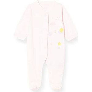 Chicco Tutina Con Apertura Davanti Unisex Pijama Set Uniseks Baby, Roze