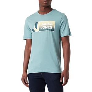 JACK & JONES hommes S/S col rond, Trellis, M