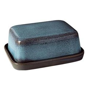 like. by Villeroy & Boch - Botervloot ijslava, 15 x 12 x 6 cm, turquoise, aardewerk