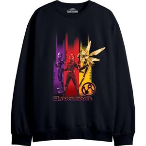 Marvel Meantmmsw011 Sweatshirt voor heren (1 stuk), Marine.