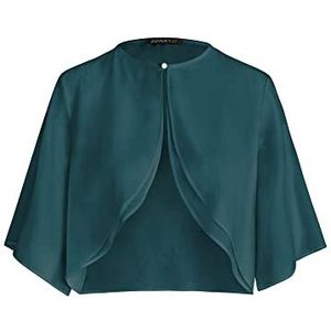 ApartFashion Chiffon bolero voor dames, Emerald