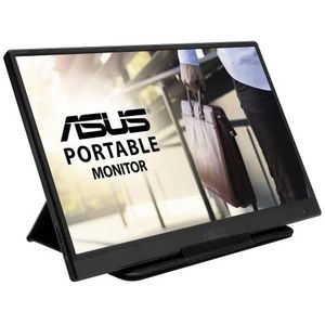 ASUS Zenscreen MB165B Laptopscherm 39,6 cm (15,6 inch) HD – Home Office of Gaming – Voeding en weergave via USB type A – TN-plaat – 1366 x 768 – PS3 PS4 Raspberry Pi Xbox – 220 cd/m² – zwart