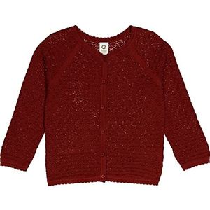 Müsli by Green Cotton Cardigan en tricot pour fille, RUSSET, 134