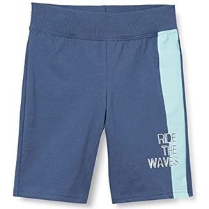 Sanetta jongens shorts lichtblauw, 116, jeans licht