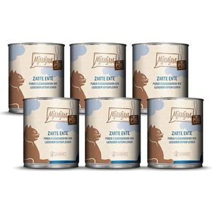 MjAMjAM Puur vleesgenot - pure delicate eend 6 x 800 g, per stuk verpakt (1 x 4,8 kg)