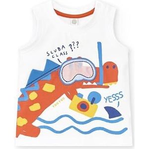 Tuc Tuc T-shirt sans manches pour bébés et tout-petits, blanc, 3 ans