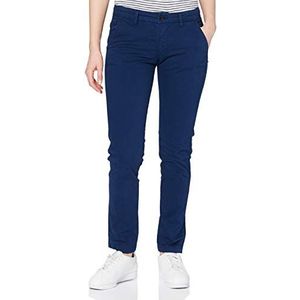 Seven7 Chino voor dames, blauw (Middle Blue 001)