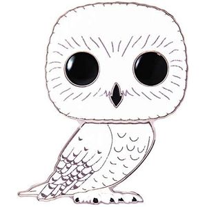 Funko Pop! Pin: Harry Potter - Hedwig (White Faux Suede) Variant Enamel Pin