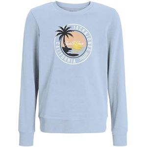 Jack & Jones Jjpalm Sweat à col rond Mni, Chambray Blue., 122