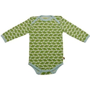 Loud + Proud - Body – lange mouwen – uniseks baby – groen (mos) – FR: 9 maanden (maat fabrikant: 74/80), groen (mos), 9 maanden, groen (mos)