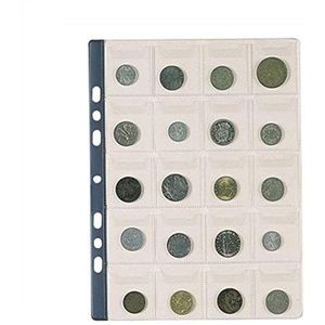 Favorit 100500066 - universele enveloppen met gaten, 20 zakken, 20 cm, transparant