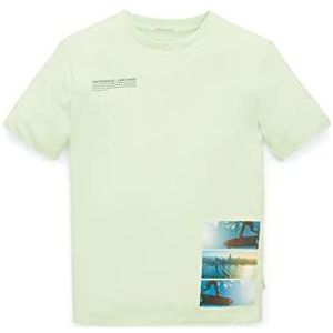 TOM TAILOR T-shirt voor jongens, 31093 - Fresh Apple, limoengroen