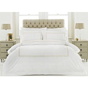 Riva Home Cleopatra SB D/Set, polyester, wit goud, single