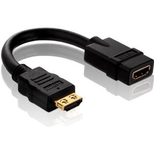 PureLink PI030 HDMI High Speed PureInstall Adapter HDMI A Mannelijk naar HDMI A Vrouwelijk met 0,1 m