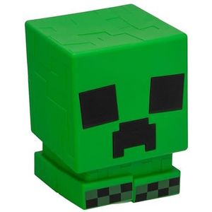 Paladone SquishyGlo Creeper officieel gelicentieerde draadloze oplaadbare siliconen speellamp voor kinderen tieners slaapkamer decoratie