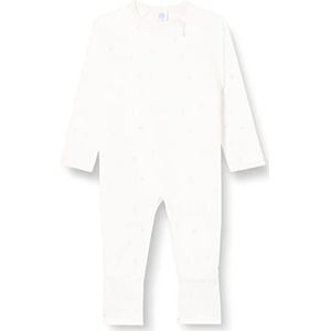 Sanetta pyjama baby meisje white pebble, 68, White Pebble