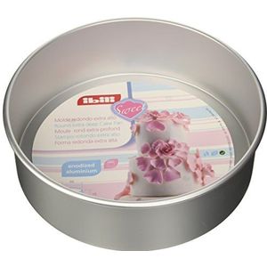 Ibili 815130 Ronde bakvorm Extra Diep 30 x 10 cm Alum Geanodiseerd