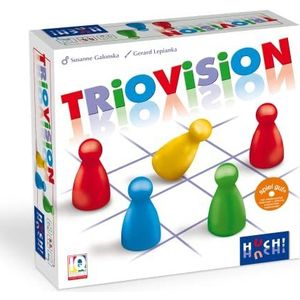Triovision - Gezelschapsspel voor combineerders - Leeftijd 7+ - 1-6 spelers - Speelduur 20 minuten - HUCH!