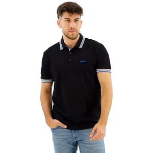 BOSS Paddy Poloshirt voor heren, korte mouwen, zwart, M, zwart, M, zwart.