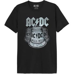 AC/DC Meacdcrts050 T-shirt voor heren, 1 stuk, zwart.