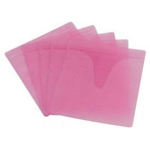 Zomo CDSLEEVE-PK beschermhoes met 100 hoezen voor cd's, roze