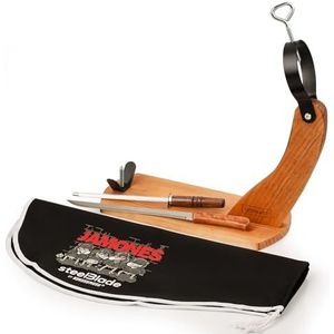 steelBlade - Jamonero Gondole + Kukuxumusu ham cover + hammes en chaira - hamhouder gemaakt in Spanje
