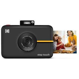 KODAK Step Touch 13 MP digitaal apparaat met instant printer en 3,5 lcd-touchscreen (zwart) Bluetooth en ZINK Zero Ink