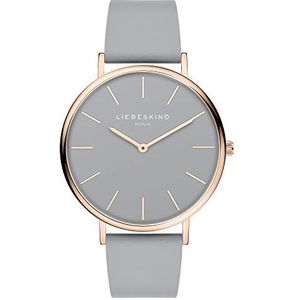 Liebeskind Berlin LT-0269-LQ Analoog kwartshorloge voor dames met echt lederen armband