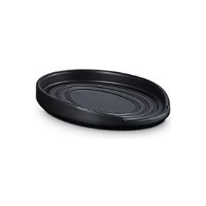 Le Creuset Lepelsteun ovaal keramiek mat zwart 71507150000099