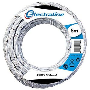 frrtx kabel - 3 G1 mm - 5 mt - wit