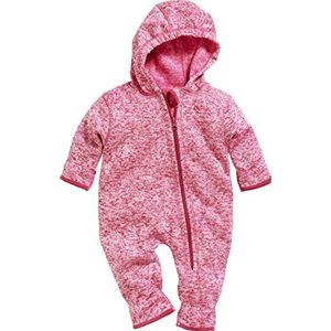 Playshoes Strickfleece-Overall sneeuwpak, roze (roze 18), 86 uniseks kinderen, Roze