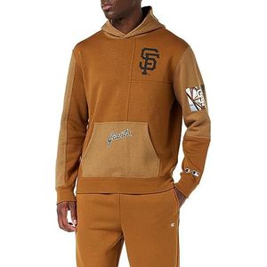 Champion Rochester 1919 Mlb duurzame fleece hoodie heren, Lichtbruin