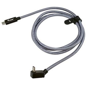 Equip 128422 USB 3.2 Gen 2 x 2 C naar CU-stekker, 2 m, zwart, M/M, PD240W, 4K/60Hz, 20Gbps