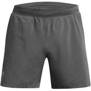 Under Armour Rival Fleece Shorts Heren Shorts, Zwart/Wit