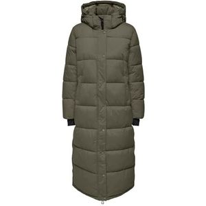 Only - Onlann Premium Puffer Coat x-Long Otw - Dames - Gewatteerde Jassen