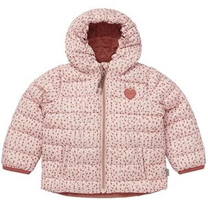 Noppies Kids Girls Jacket Labelle Allover Print winterjas, roze, smoke-P778, 9 maanden, Roze Smoke - P778