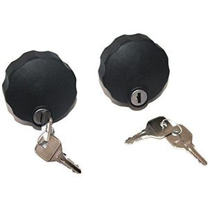 Knebelmutter-set voor galerij, fietsendrager origineel VW accessoire/vervangbaar